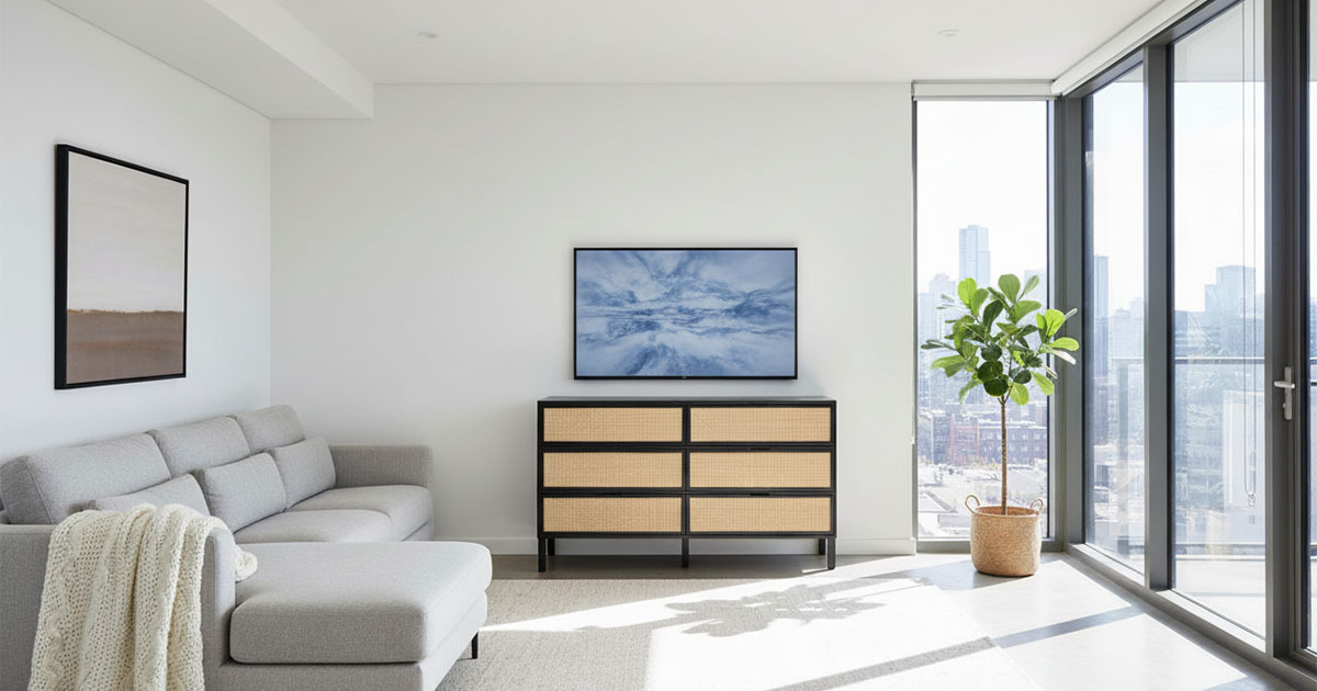 Colton timber chest of drawers